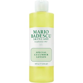 Mario Badescu Loción especial de pepino Tónico facial que no seca ni irrita para eliminar el exceso de grasa y secar los brotes Astringente revitalizante y clarificante para el rostro 236 ml