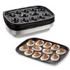 MT Products Clear Deviled Egg Containers Holds 12 Eggs 10.2"