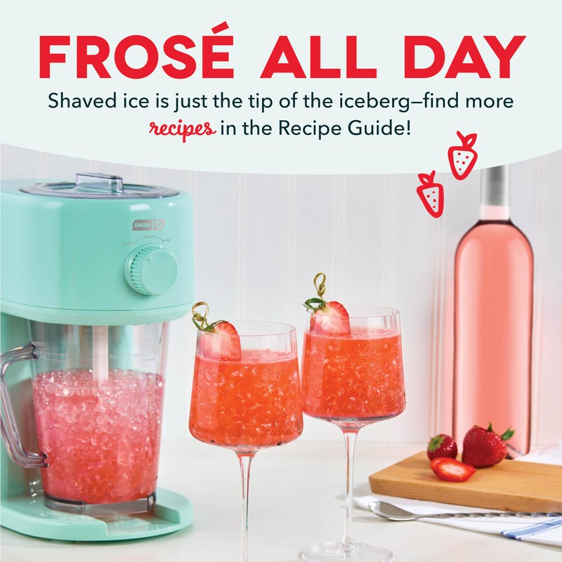 Dash Deluxe Shaved Ice & Sushy Maker with Serving Pitcher,