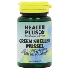 Health Plus Green Shelled Mussel 250mg Joint Health Supplement - 90 Tablets