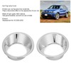 2pcs Car Front Fog Light Lamp Cover Trim Ring ABS