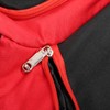 Basketball Backpack Black Red Multifunctional Large Capacity with Multiple Storage