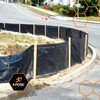 Xpose Safety Silt Fence 3' x 100' with 11 Stakes