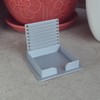 Sticky Note Holder with Stencil, 2Pcs Multifunctional Sticky Note Dispenser