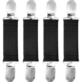 ULTECHNOVO Gloves Clips for Women Mittens 4pcs Anti-lost Mittens Clips Elastic Band Winter Gloves