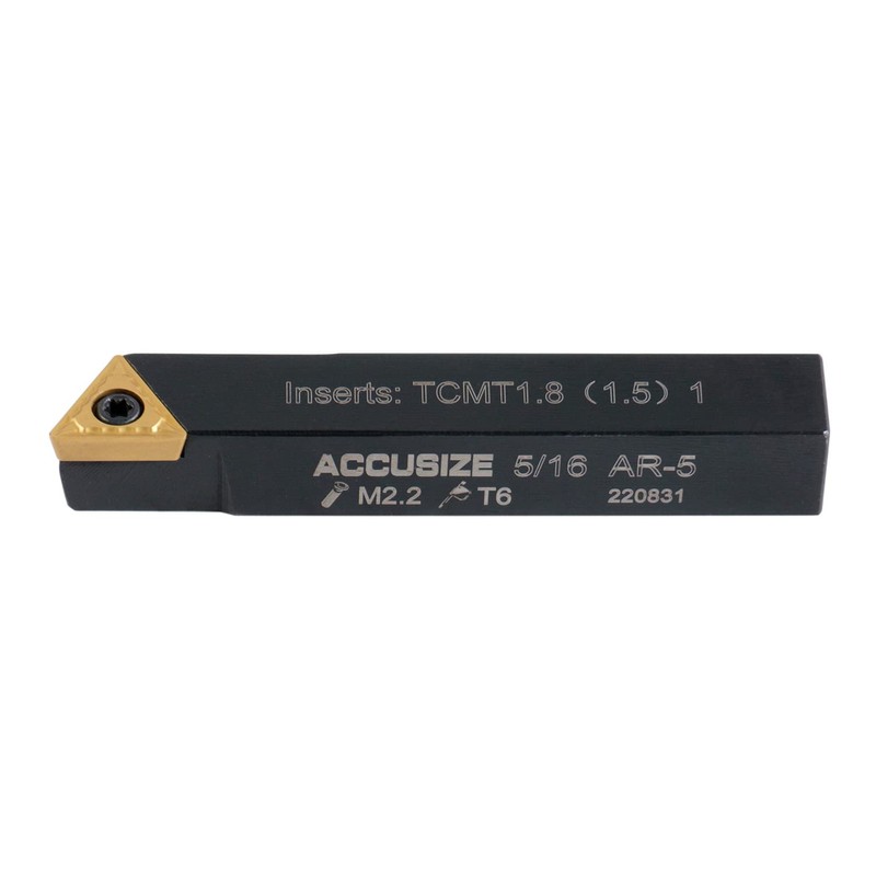 Accusize Industrial Tools 5/16'' by 2'' Oal 5 Pc Indexable