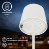 BRILONER Wireless LED Table Lamp, Dimmable Bedside Lamp, Touch Desk