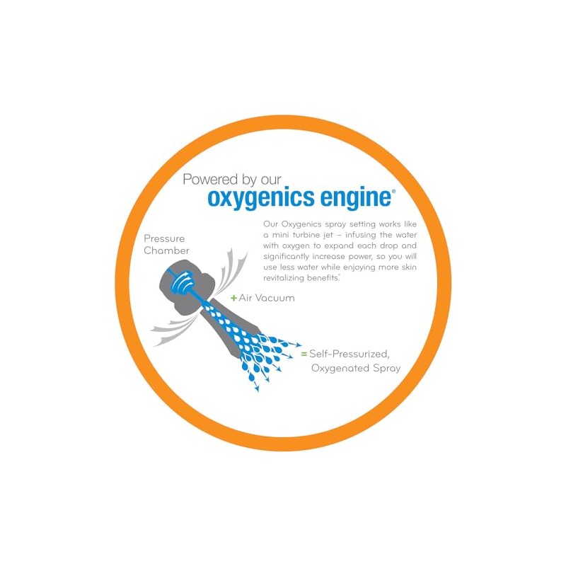 ETL Oxygenics 26788 BodySpa RV Handheld Shower - White