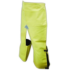 MAGID CutMaster 100% Split Leg Apron - Cut Level 3,Yellow, 24" x 38"