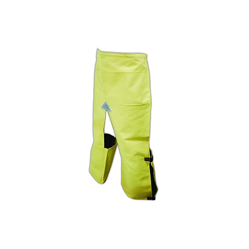 MAGID CutMaster 100% Split Leg Apron - Cut Level 3,Yellow,