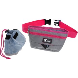 DOOG Treat & Training Pouch (Grey/Pink)