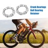 A ABSOPRO 37.6mm x 7 Bicycle Ball Bearings Crank Wheel