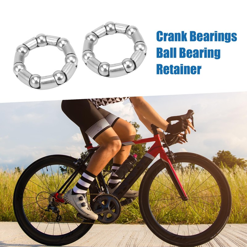 A ABSOPRO 37.6mm x 7 Bicycle Ball Bearings Crank Wheel