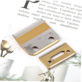 SAFIGLE 1set Electric Clipper Head Replacement for Men Durable Trimmer Head Compatible with Electric Shears for Barbers and Home Use Portable and Wear Resistant 2pcs