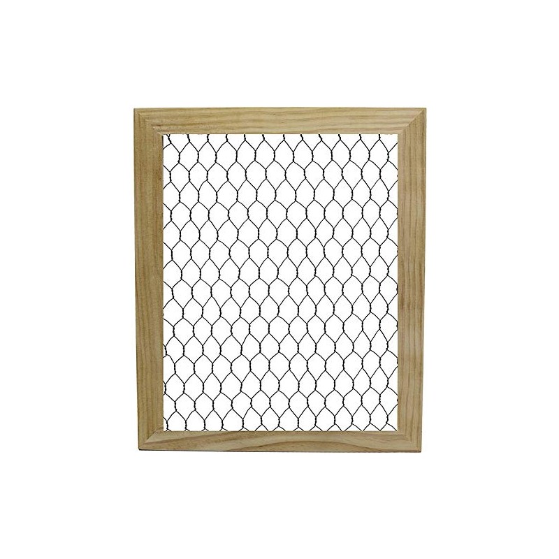 Creative Hobbies Unfinished Wood Chicken Wire Frame - Ready to