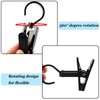 Vinbee 20 PCS Laundry Hooks with Clips Super Strong Plastic