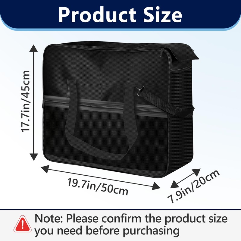 2Pcs Carrying Bag for Ninja Slushie FS605 and FS601, Travel