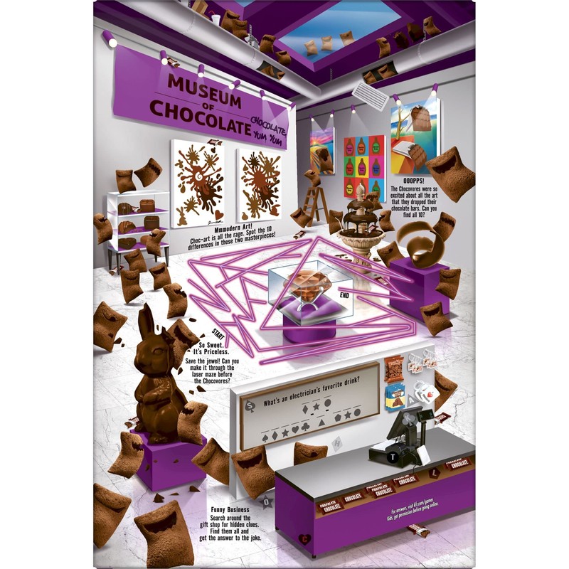Kellogg's Krave Cold Breakfast Cereal, Kids Snacks, Double Chocolate, Brownie