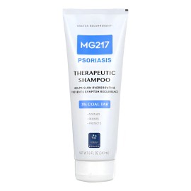 Shampoo Terapéutico Psoriasis Mg217 240ml Alquitrán De Carbón