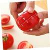 COLLBATH Kitchen Timer Alarm Clock Plastic Tomato Timer Functional for