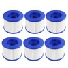 WuYan 6 Pack Swimming Pool Filter Replacement Hot Tube Water