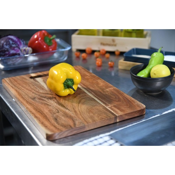 LOVHIDE Wooden Chopping Board Vegetable Cutting Board for Vegetable, Fruits