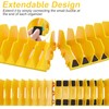 JNUYISW Pliers Wrench Organiser, Pack of 2 Yellow Pliers Holder