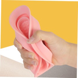 Baluue 2pcs Brush Cleaning Pad Washer for Easy Makeup Brush Rinsing for Home Salon Use Durable Elastic Design for Daily Makeup Tool Cleaning