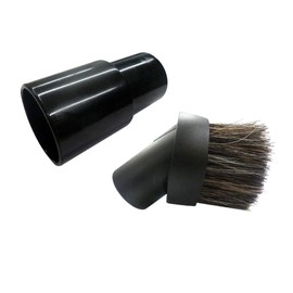 Vacuum Cleaner Replacement Attachment Round Dusting Brush for Shark Vacuum Dusting Brush the 1 1/4" tool to 1 1/2" vacuum hoses