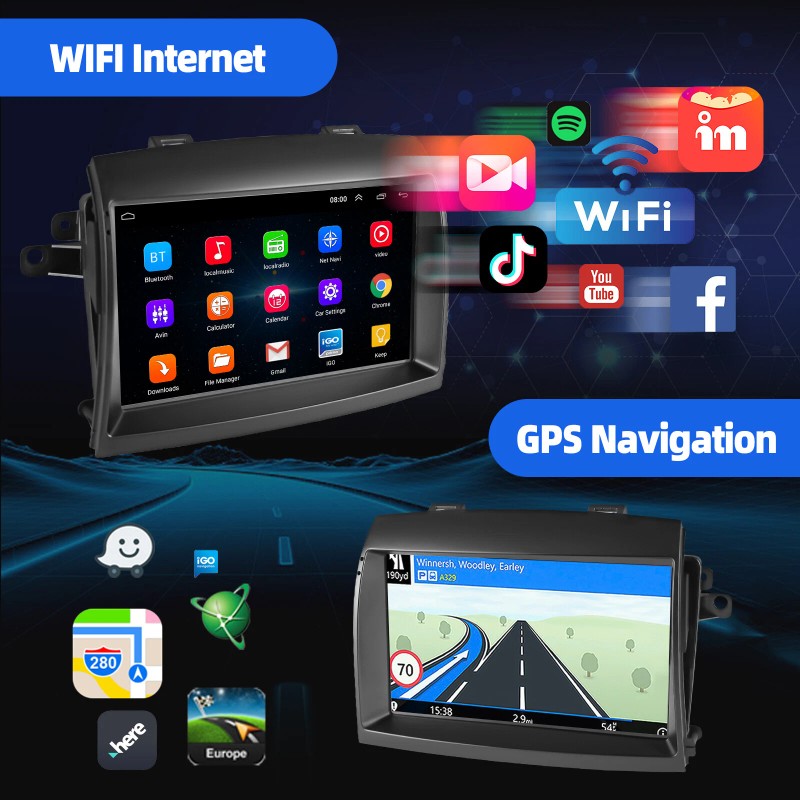 ESSGOO For Toyota Sienna 2004-2010 Android 13 Apple Carplay Car