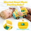 PLAY Yellow School Bus Toy for Toddlers with Figures and