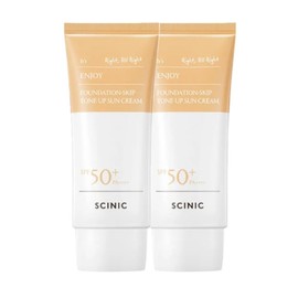Cynic Enjoy Padeskip Tone-Up Sun Cream 50g x 2 / 싸이닉 엔조이 파데스킵 톤업 선크림 50g x 2개