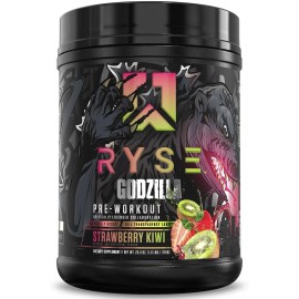 RYSE Godzilla X Noel Deyzel Pre Workout Powder - Strawberry Kiwi - 400mg Caff...