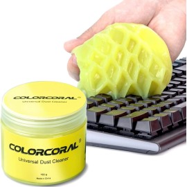 COLORCORAL Cleaning Gel Universal Dust Cleaner for PC Keyboard Car Detailing Off