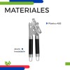 Abrelatas Manual Slim Company de Acero Inoxidable Multifunción Destapador Abridor