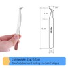 Volume Eyelash Extension Tweezer - FEITA Professional Angled Curved Pointed