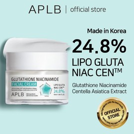 APLB Glutathione Niacinamide Facial Cream 55 ml – Crema Facial con Glutatión y Niacinamida – Hidratación y Apariencia Uniforme – Para Todo Tipo de Piel