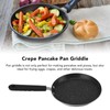 Crepe Pancake Pan Nonstick Round Shape Aluminum Alloy Portable Griddle