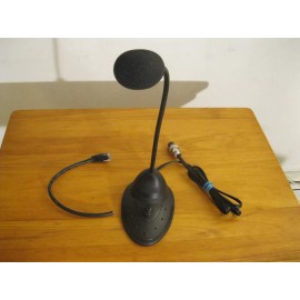 ARCO DESK CONDENSER MIC FOR YAESU HF RADIOS 13" TALL  CERTAIN MODELS ONLY