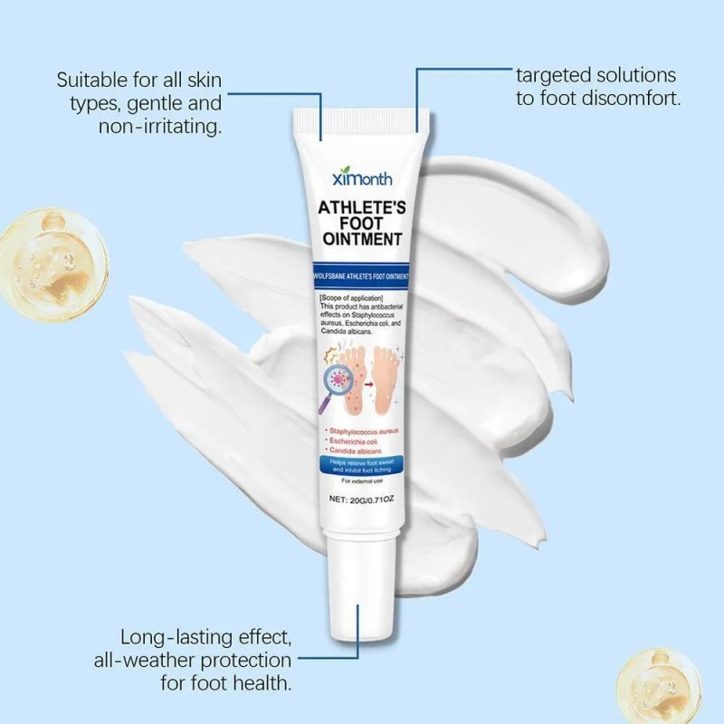 4×pomada Para Pies Atleta Wolfsbane Crema Cicatrizante Anti