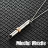 GGDDSHA Mindful Breathing Necklace – Anxiety Relief & Vaping Quit
