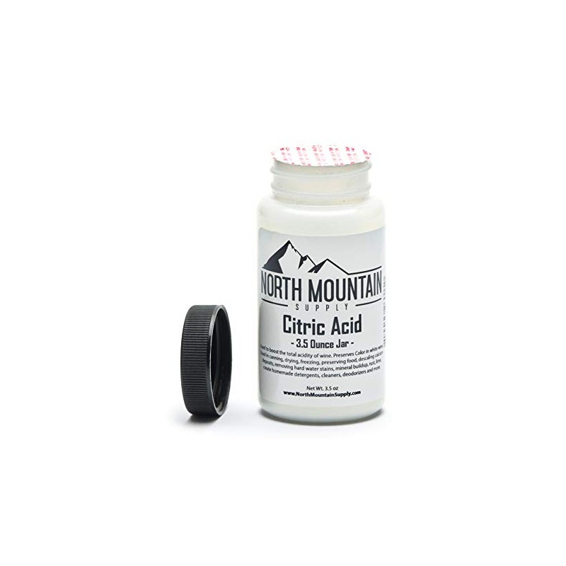 North Mountain Supply - CA-3.5oz Pure Food Grade Citric Acid