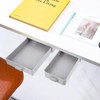 Operitacx 2pcs Hidden Drawer under Table Ground Coffee Container Dividers