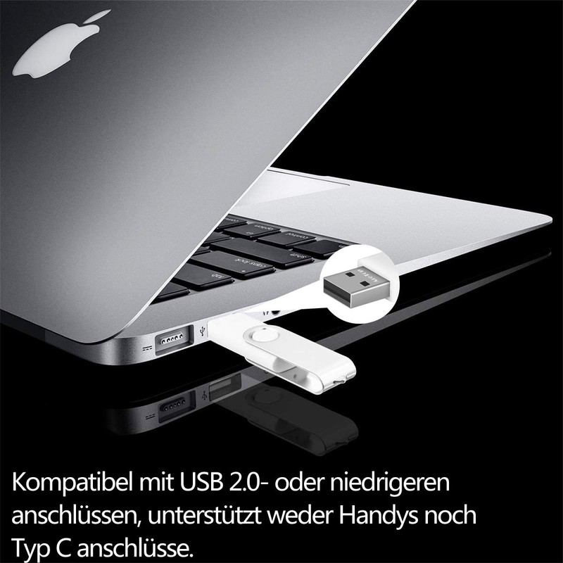 USB Sticks 1 GB Pack of 10 AreTop Memory Stick