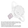 KSD302 250VAC 16A Thermostat 115℃/239℉, Thermal Switch Normally Closed, Temperature