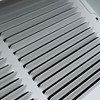 [2 Pack] Fits 12x6 Duct Opening | Steel Triangular Baseboard