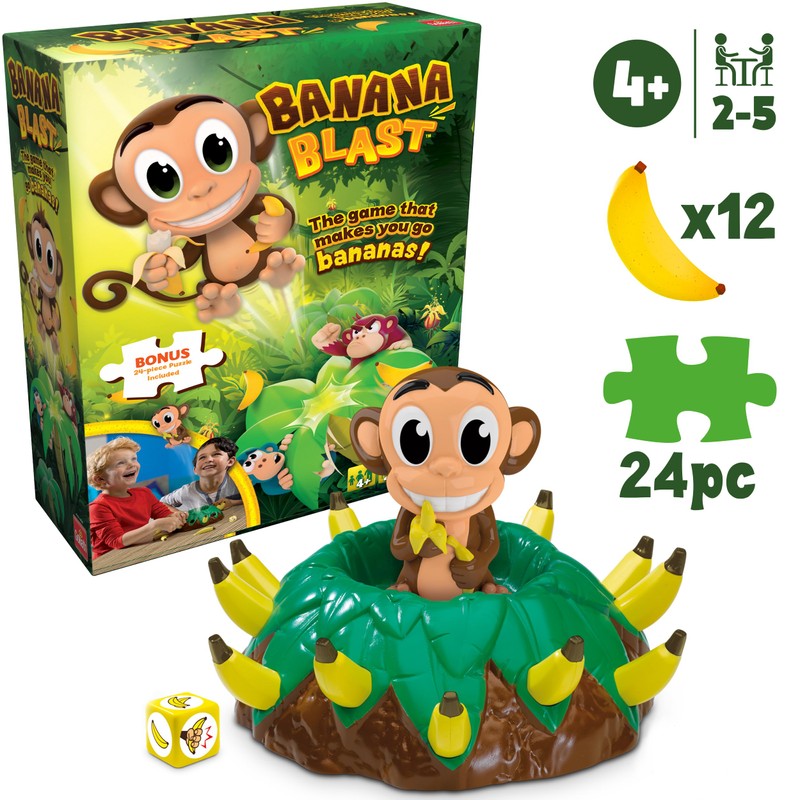 Banana Blast - Pull The Bananas Until The Monkey Jumps