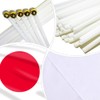 50 Pcs Small Japan Flags on Sticks Mini Japanese Flags