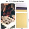 MICEYA 100 Pieces Tattoo Transfer Paper - A4 Size Template