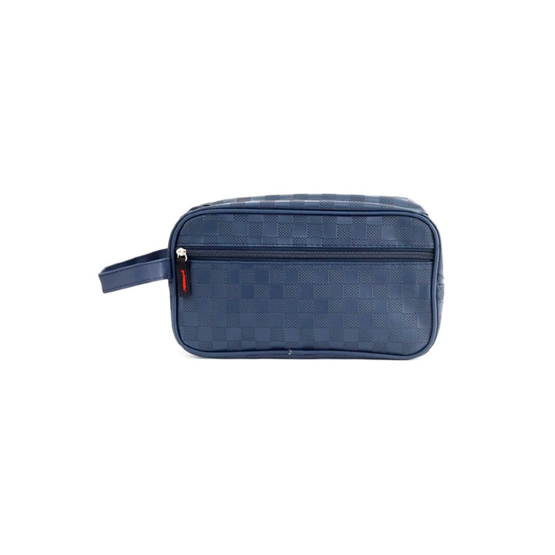 JOPHY & CO. Men's Leather Wrist Bag, Beauty Case, Travel